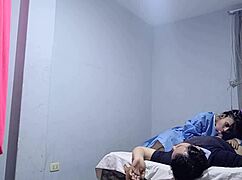 La enfermera empezar�a con el tratamiento y no imaginaba que ser�a con mi polla dentro de su co�o que enfermera sucia