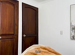 Nerdy stepbro fucks milf pussy