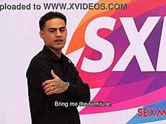 Elizabeth Marquez fucks hard after weather report!