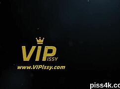 sensual lesbo kittens get splashed with pee and squirt wet vaginas. ohh, it's so messy!