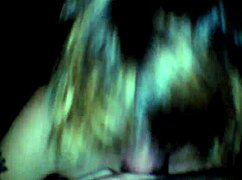 white woman in interracial sucking scene with big black cock