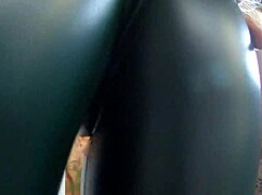 i'm deep-throatin' cum and showin' my camel-toe in leather and fur fetish 255-preview