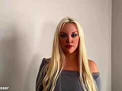 a horny officer arrests me and make me do dirtythings with his cock- blondie fesser