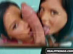 Milf hunter Levi Cash fucks skinny teen Melrose