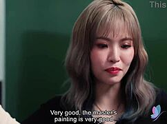 Bad Bad Is Naked For Painting Before Getting Fucked