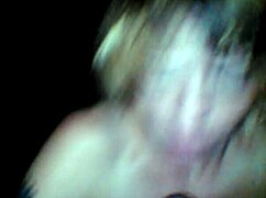 white woman in interracial sucking scene with big black cock