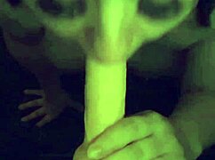 I love sucking on my big dildo while imagining a monster cock.