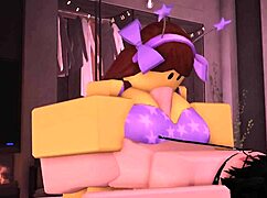 Noob Slut In A Bikini Swimsuit Gets Fucked By A Femboy!