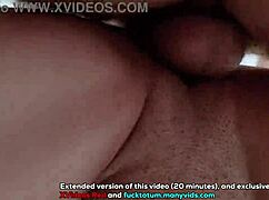 She makes him cum inside her in hot sex