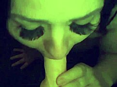 I love sucking on my big dildo while imagining a monster cock.