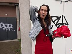 skinny austrian milf mia moon chats during first casting fuck 😏