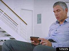 VIXENPLUS COLLEGE STUDENT GETS ASS FILLED WITH COCK