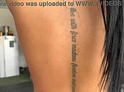 Colombian Trans Trainer Naked Squats Part 2