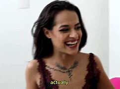 Wife hired a whore as a gift for her husband, and the action is intense! Subtitled in English.