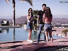 Hot Naive Teen Paige Owens Gets Gas at Party While Guy Fucks Her Deep