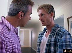 'Kitchen screwing,' moans teen.