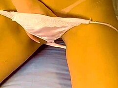 Naked at home masturbating teasing you with plug in ass and sucking toy