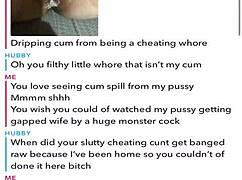 Sexting husband, 'You're cuckolded on Snap!'