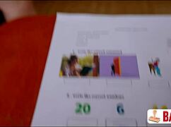 Slut teacher wants cum in her pussy to pass me?