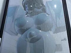 Blue Girl Enjoys Wild Sex