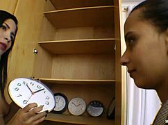 Lick My Shaved Brazilian Pussy in Lezdom Scene