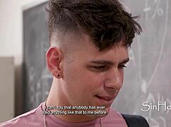 Oh, the teacher gives in to the student's advances and offers her ass!