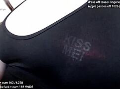 Teasing Model Mianyx Feels Excited in Little Black Dress Webcam Show