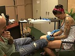 Bold Emily Parker Worships Big Hard Cocks