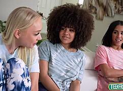 braylin bailey camila cortez nina diaz in slumbber fuck fest!