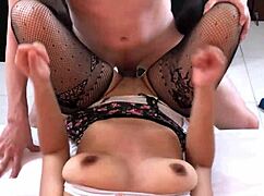 Skinny Petite Latina Teen Receives Lessons After School