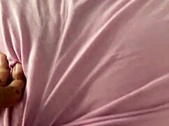 Iranian Step Sister with Big Natural Tits Masturbating in Homemade Video