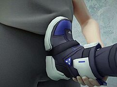 Pregnant Woman Gets Cumfflation In Toilet Scene