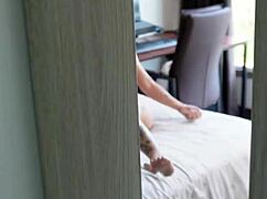 big booty gf gets pussy drilled on camera