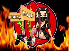 man kisses feet, woman begs to fuck, licks pussy hard, pounds deep, cums on face