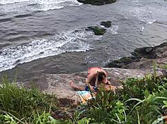 Transei Com Uma Loira Gostosa Que Conheci Na Praia