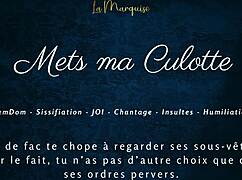 Put on My Panties - French Femdom Sissification Audio JOI CEI