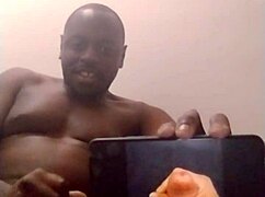 orgasming to ebony videos