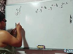 26 milf wants me to teach and I creampie her