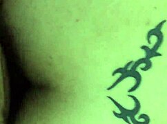 Colombian tranny gets doggystyle anal bareback on sofa