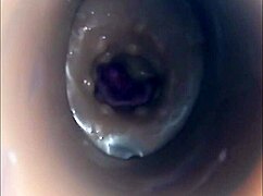 Internal View of Pussy Fuck Ending in Big Cumshot