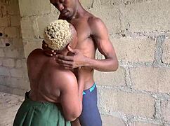 amateur student in uncompleted building