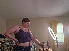 Getting Ready And Filming Giantess Video Bts Clara Crisp Milf Bbw Fetish