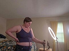 Getting Ready And Filming Giantess Video Bts Clara Crisp Milf Bbw Fetish