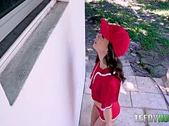 Break-In Thrill Joey Creams My Cunt As His Toy