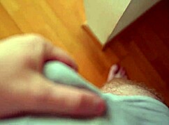caught step sister masturbating, fucked through yoga pants hole