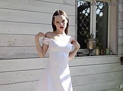 soft diddling session with hard finish for teen beauty dakota doll