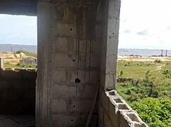 Street Boy Lures Orange Seller Into Uncompleted Building. He Fucks Her Rough Until He Cums