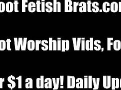 Her Hot Little 18+ Ebony Toes Are So Delicious