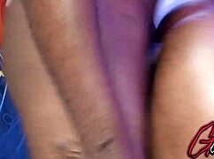 Intense BBC doggystyle fucking with big cock in tight wet pussy