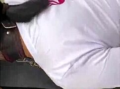 Walking Girls With Leashes In Sao Paulo Center